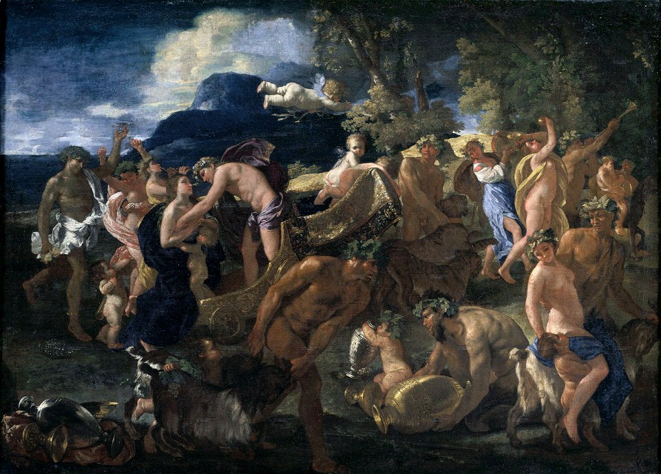 Bacchanale - Poussin - musée du PradoFXD