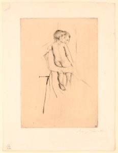 Baby's back) - Mary Cassatt ; MC (monogram LCCN2002705592