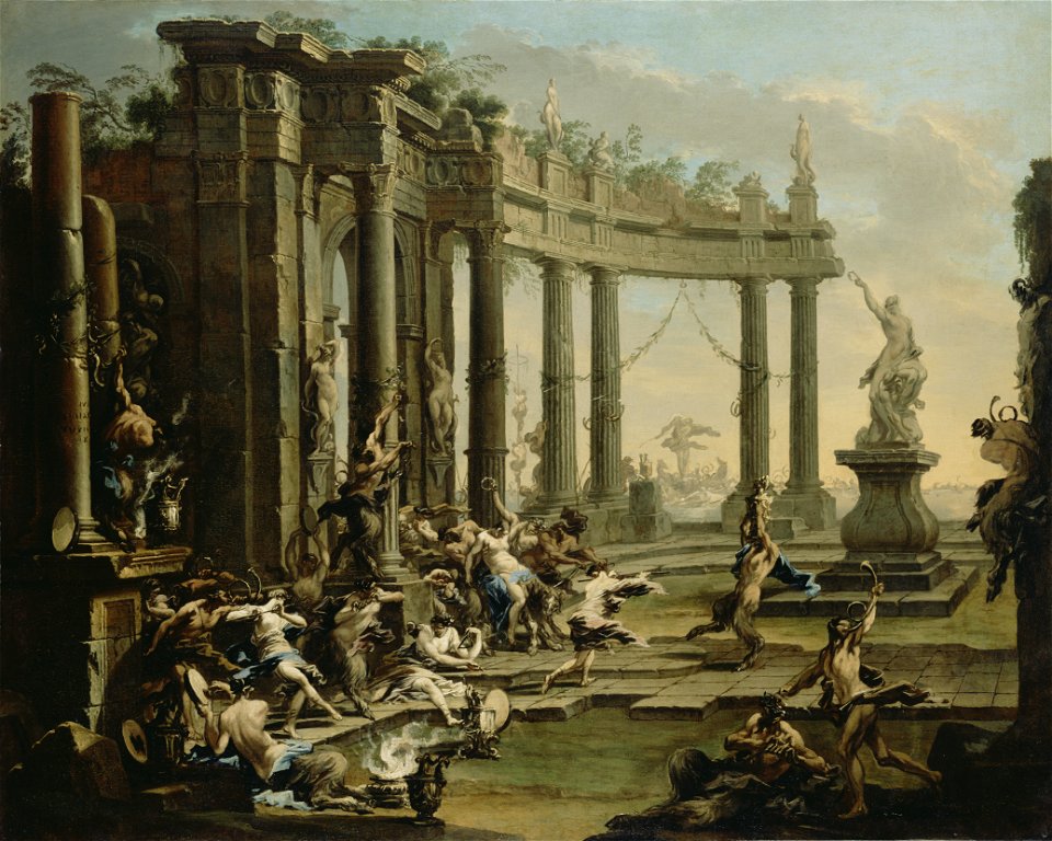 Alessandro Magnasco - Bacchanale - 78.PA.1 - J. Paul Getty Museum