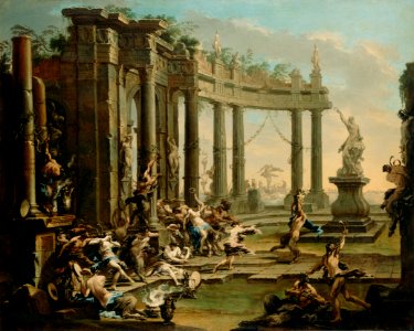 Alessandro Magnasco - Bacchanale - 78.PA.1 - J. Paul Getty Museum