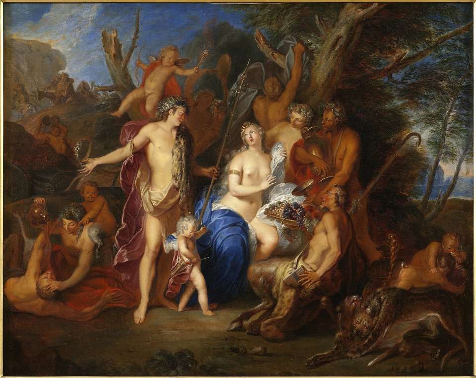 Bacchus and Ariadne (Nicolas Bertin) - Nationalmuseum - 19414