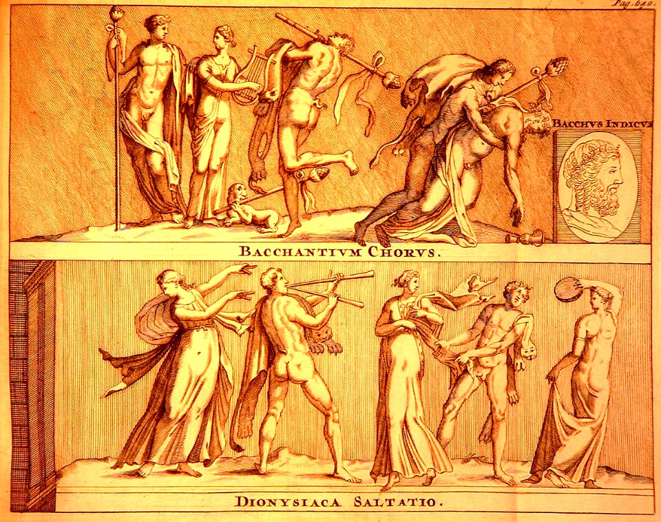 Bacchanal and Dionysiac dances (1696)