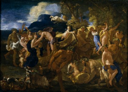 Bacchanale - Poussin - musée du Prado