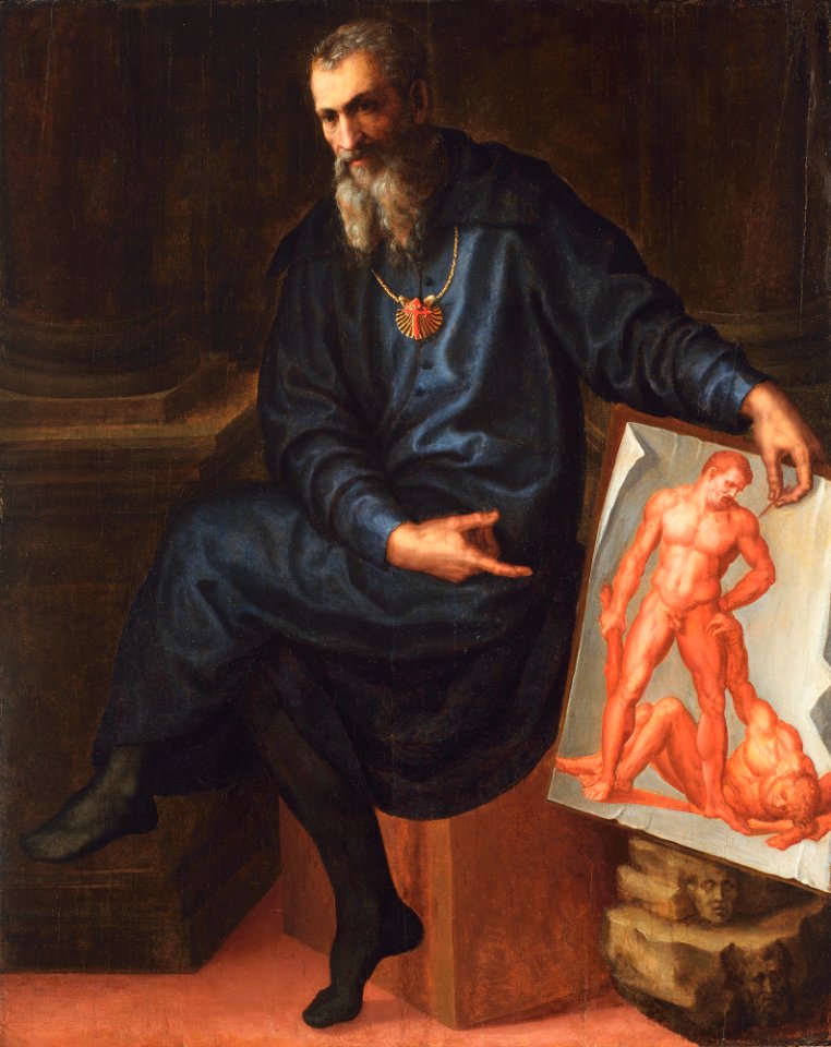Baccio Bandinelli - Self-Portrait - P26e22 - Isabella Stewart Gardner Museum