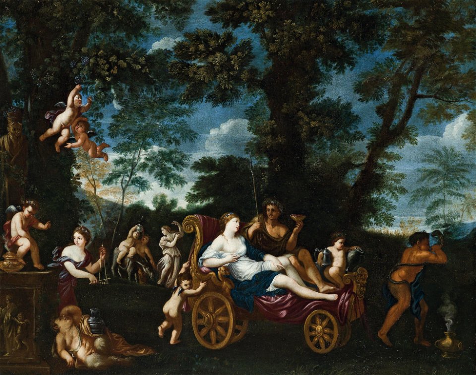 Bacchus und Ariadne (Bologna 17 Jh)