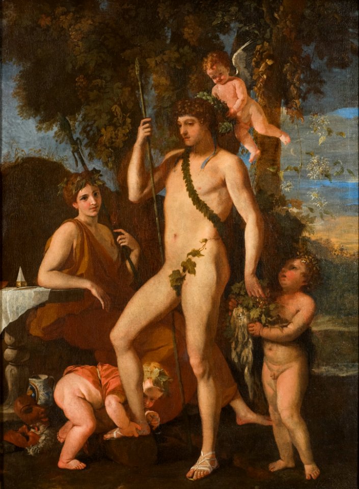 Bacchus-Apollo (Nicolas Poussin) - Nationalmuseum - 19729
