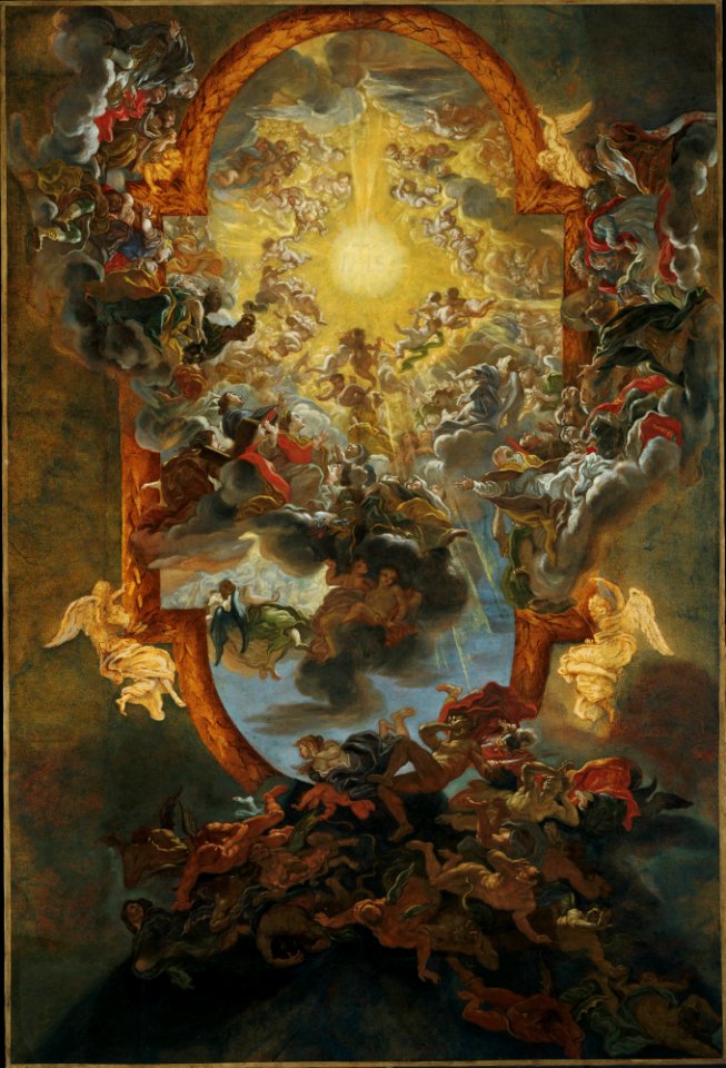Baciccio, The Triumph of the Name of Jesus, 1676-79