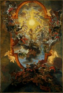 Baciccio, The Triumph of the Name of Jesus, 1676-79