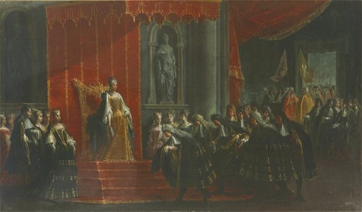 Baciamano della Regina Elisabetta da parte delle comunità di Parma e Piacenza