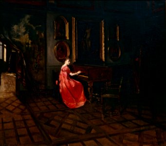 Harriet Backer - Andante - Stavanger kunstmuseum - SG.0215