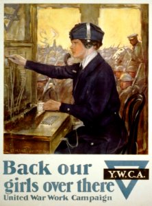 Back our girls over there United War Work Campaign - - Clarence F. Underwood. LCCN93510431