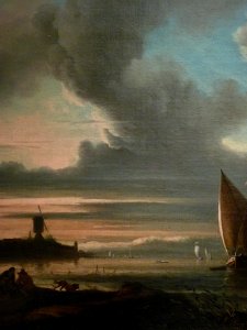 BACKHUYSEN Ludolf - Vue du Bastion Het Blauwhoofd à Amsterdam - Detail 07