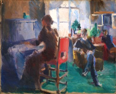 Harriet Backer - By the Piano - NG.M.01050 - National Museum of Art, Architecture and Design