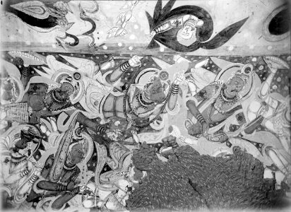 Backroom ceiling, Cave 8