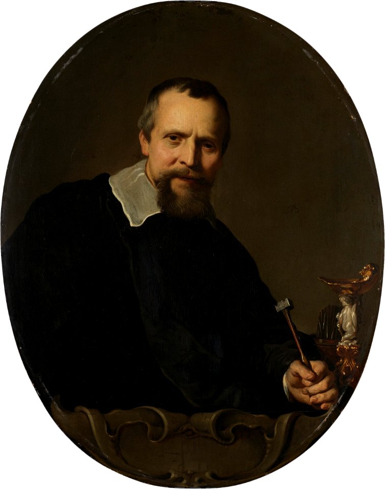 Jan Lutma (1584-85-1669). Zilversmid te Amsterdam. Rijksmuseum SK-A-3516
