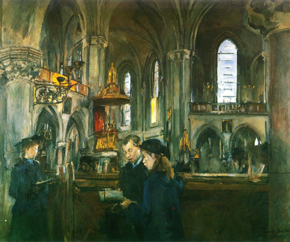 Harriet Backer-Fra Trefoldighetskirken