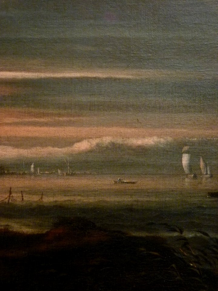 BACKHUYSEN Ludolf - Vue du Bastion Het Blauwhoofd à Amsterdam - Detail 10