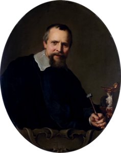 Johannes Lutma door Jan Adriaensz Backer