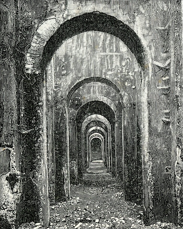 Bacoli Piscina mirabilis ove sboccava l’Acqua Giulia
