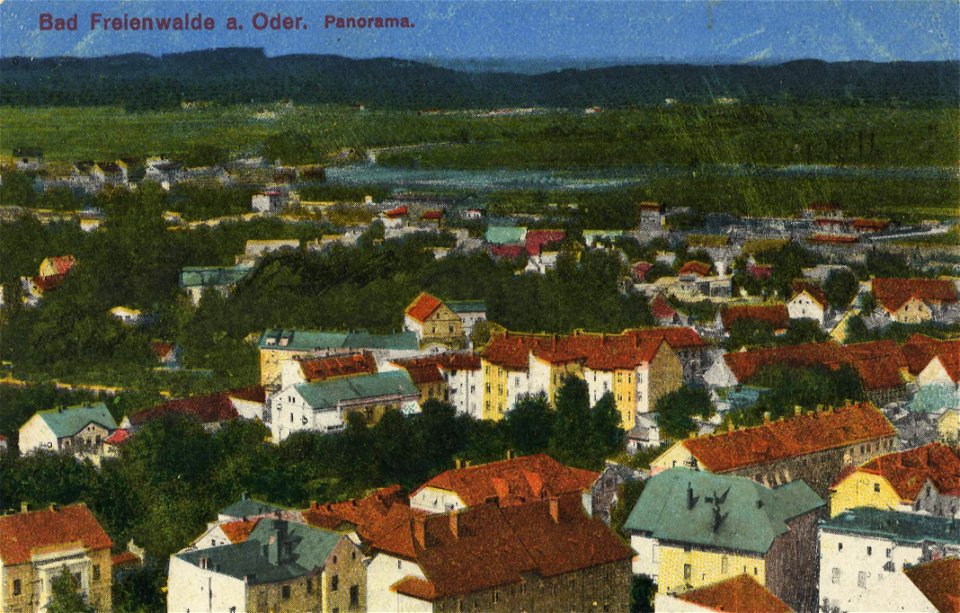 Bad Freienwalde (Oder), Brandenburg - Stadtansicht (Zeno Ansichtskarten)