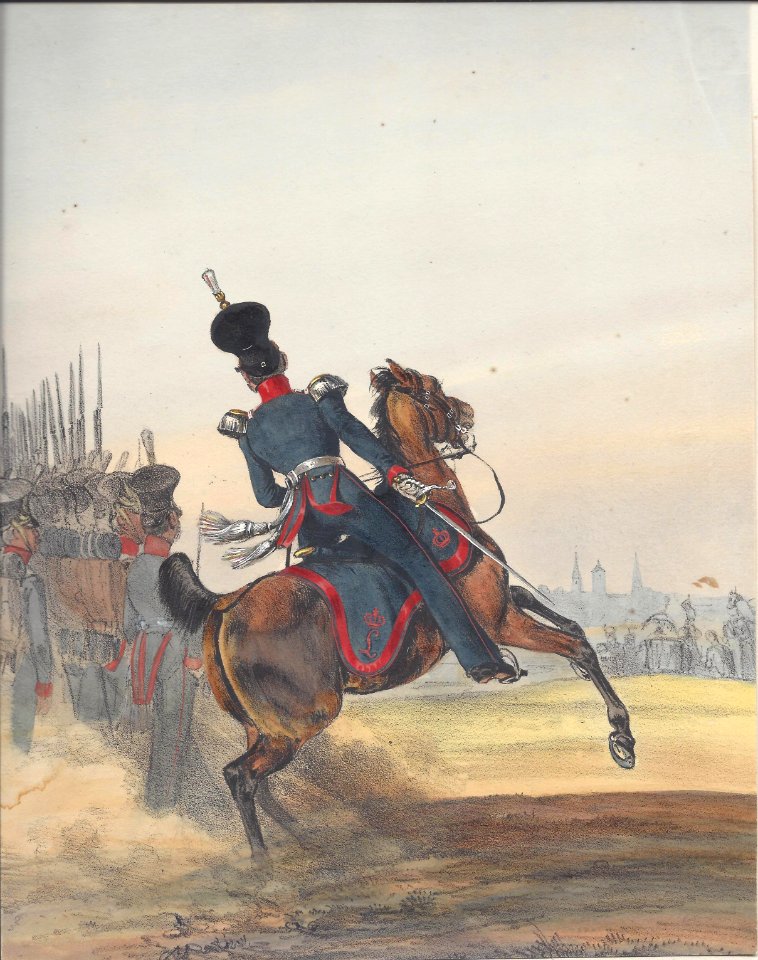 Baden Eckert Infanterie Stabsofficier
