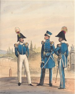 Baden Eckert Stabsoffiziere der Cavallerie