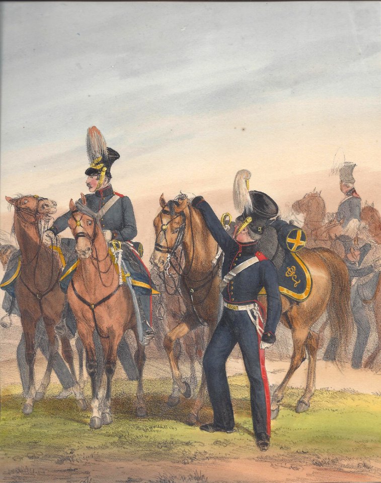 Baden Eckert Artillerie à cheval