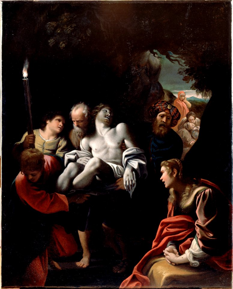 Badalocchio, Sisto - Christ Carried to the Tomb - Google Art Project