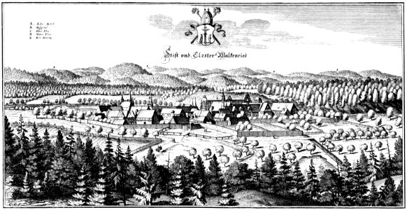 Bad Sachsa, Kloster Walkenried von Süden