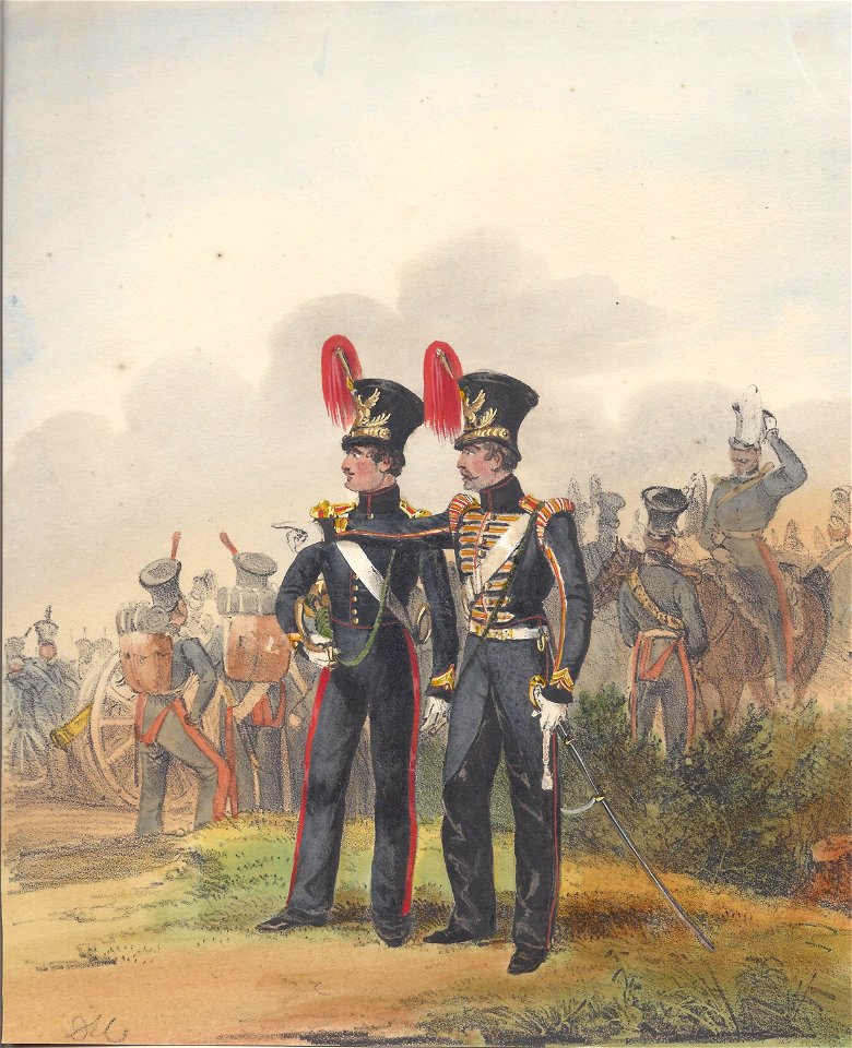 Baden Eckert Trompettes de L'Artillerie à pied et à cheval