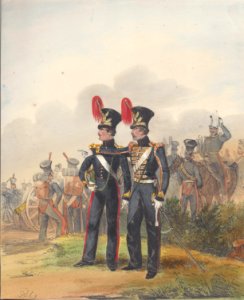 Baden Eckert Trompettes de L'Artillerie à pied et à cheval