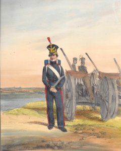 Baden Eckert Artillerie à Pied