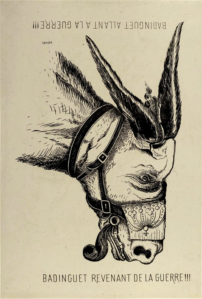 Badinguet revenant de la guerre