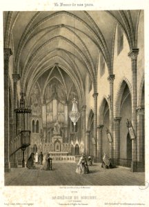 Bagnères de Bigorre (Hautes Pyrénées) - Intérieur de l'Eglise des Carmes - Fonds Ancely - B315556101 A MERCEREAU 7 006