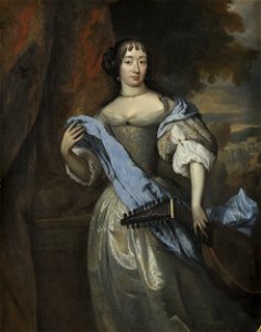 Johanna le Gillon, echtgenote van Hieronymus van Beverningk Rijksmuseum SK-A-964. Free illustration for personal and commercial use.