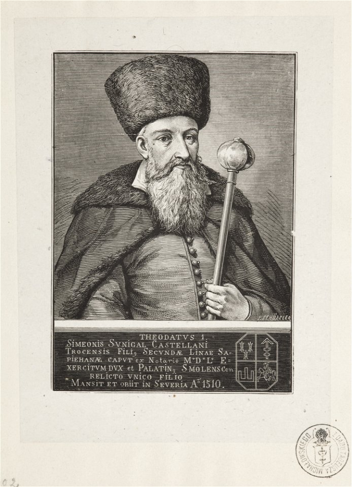 Bahdan I Sapieha. Багдан I Сапега (J. Schübeler, 1872) (3)
