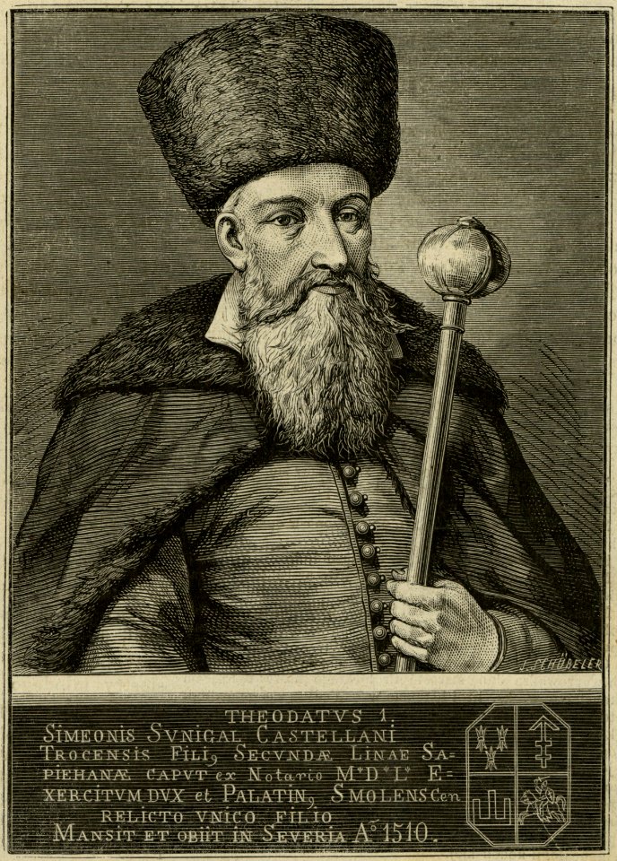 Bahdan I Sapieha. Багдан I Сапега (J. Schübeler, 1872)