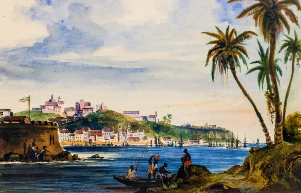 Bahia by Jules Marie Vincent de Sinety 1838