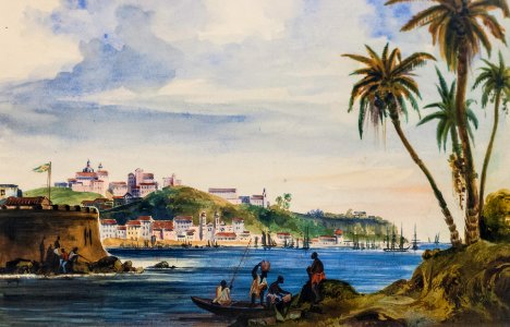 Bahia by Jules Marie Vincent de Sinety 1838