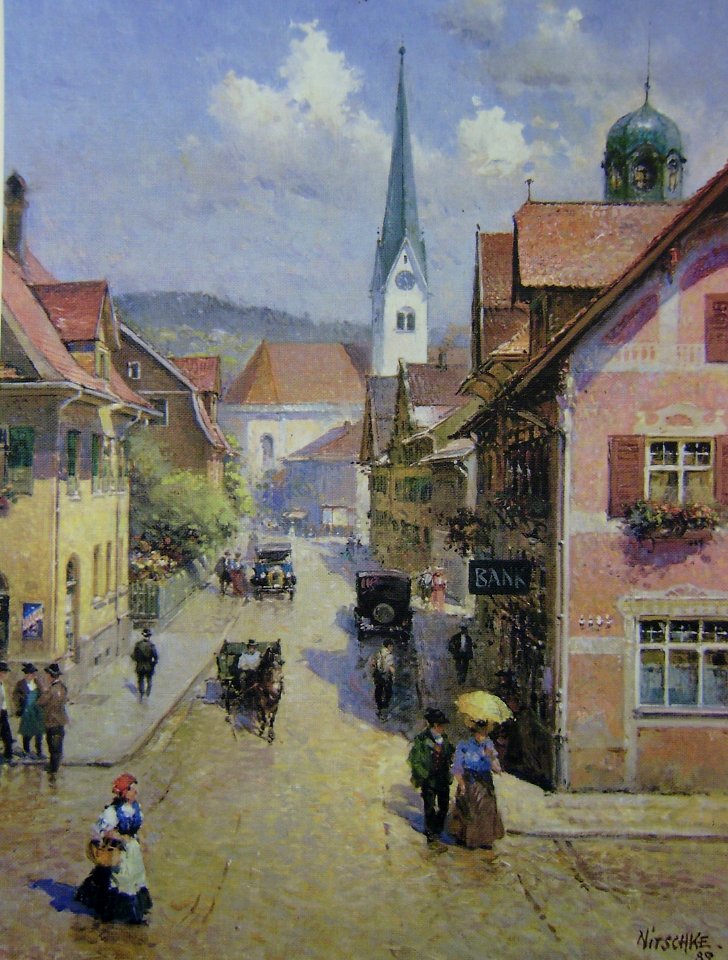Bahnhofstr, Weiler im Allgäu, historisch