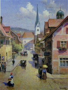Bahnhofstr, Weiler im Allgäu, historisch