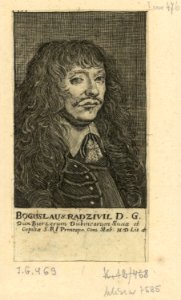 Bahusłaŭ Radzivił. Багуслаў Радзівіл (1650-99)