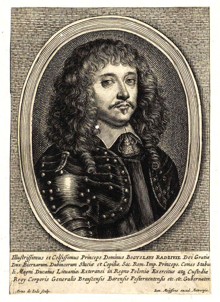 Bahusłaŭ Radzivił. Багуслаў Радзівіл (P. Jode, 1650)