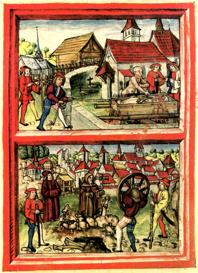 Bahrprobe und Rädern (Hans Spiess)