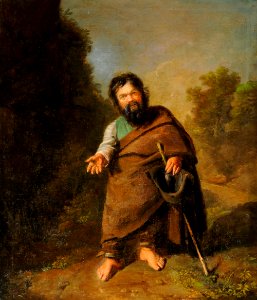 Baicco, the Roman dwarf by Philip Wickstead (18th century, Burton Constable Hall)