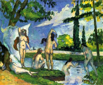 Baigneuses, par Paul Cézanne, Metropolitan Museum of Art