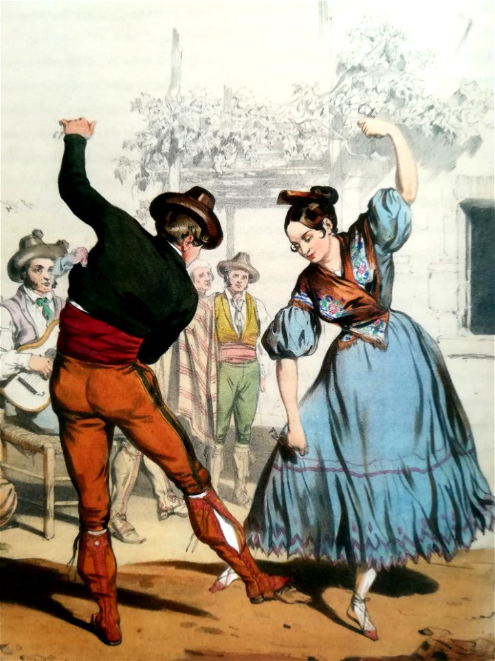 Bailando la cachucha