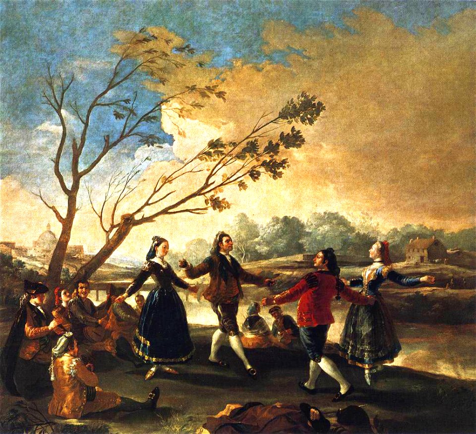 Baile a orillas del Manzanares