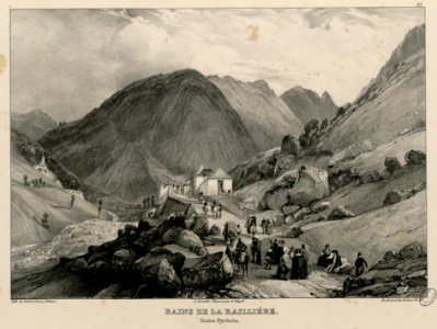Bains de la Raillière (Hautes Pyrénées) - Fonds Ancely - B315556101 A JACOTTET 1 027