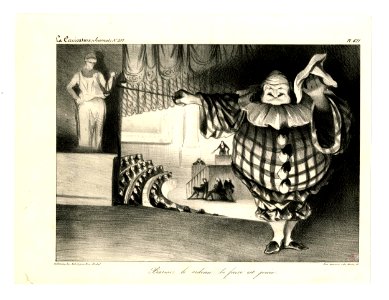 Baissez le rideau, la farce est jouée (Lower the curtain, the farce is over) (BM 1918,0511.40)
